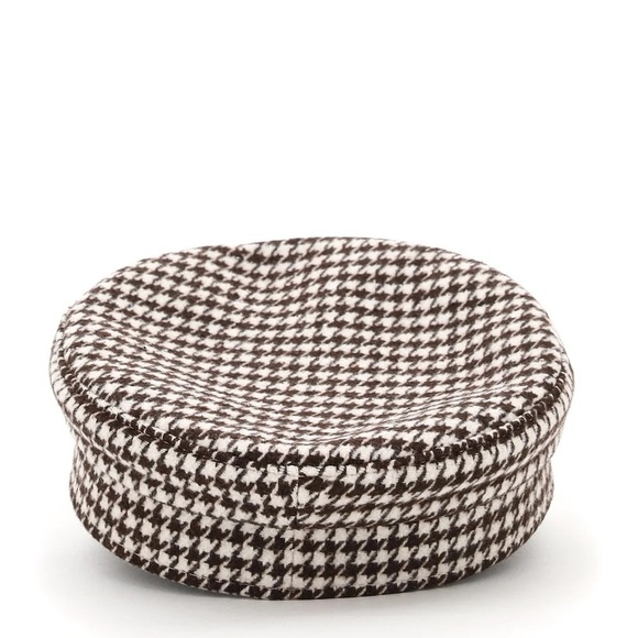 Ruslan Baginskiy Houndstooth Pattern Baker Boy
Hat - Picture 2 of 7